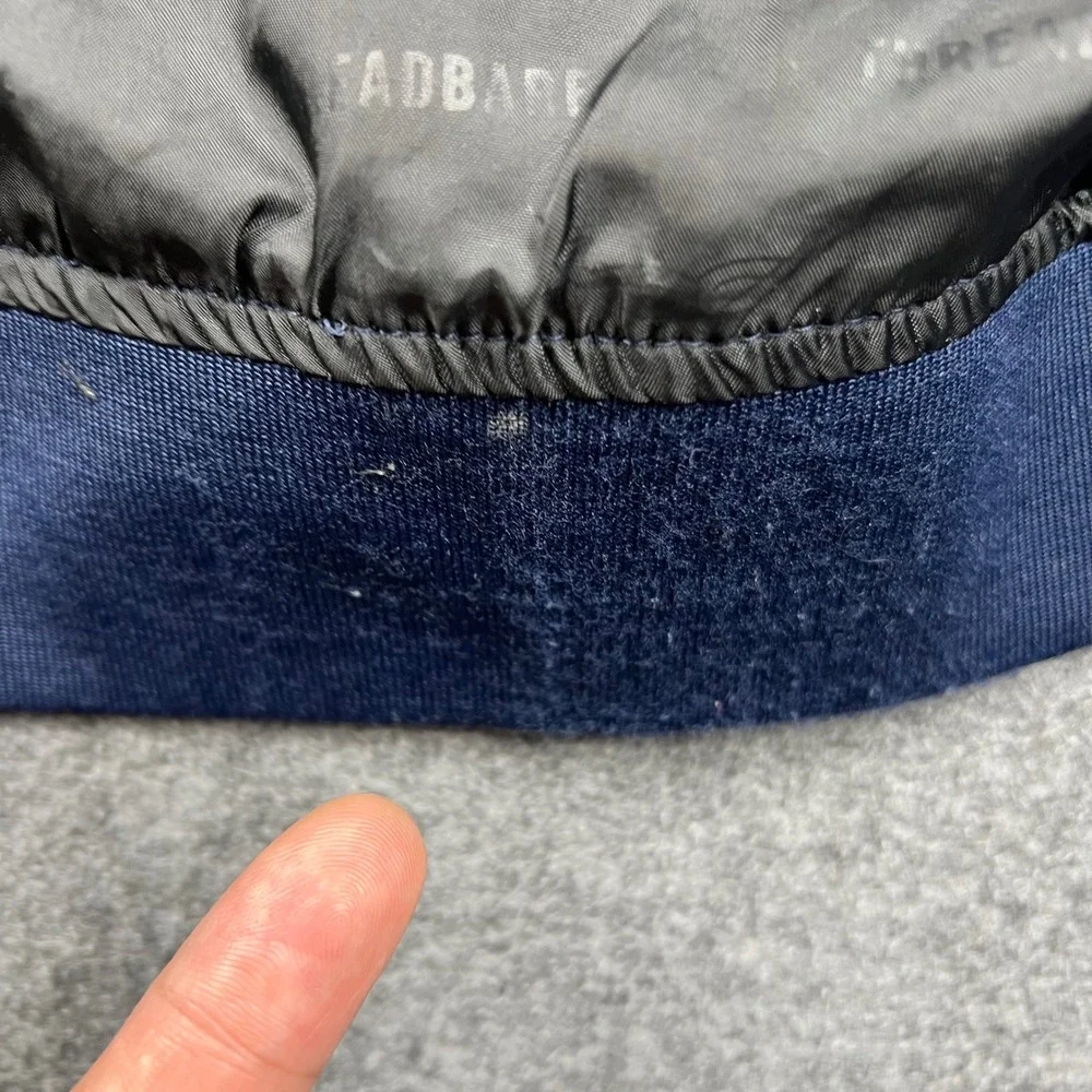 Threadbare faint stains